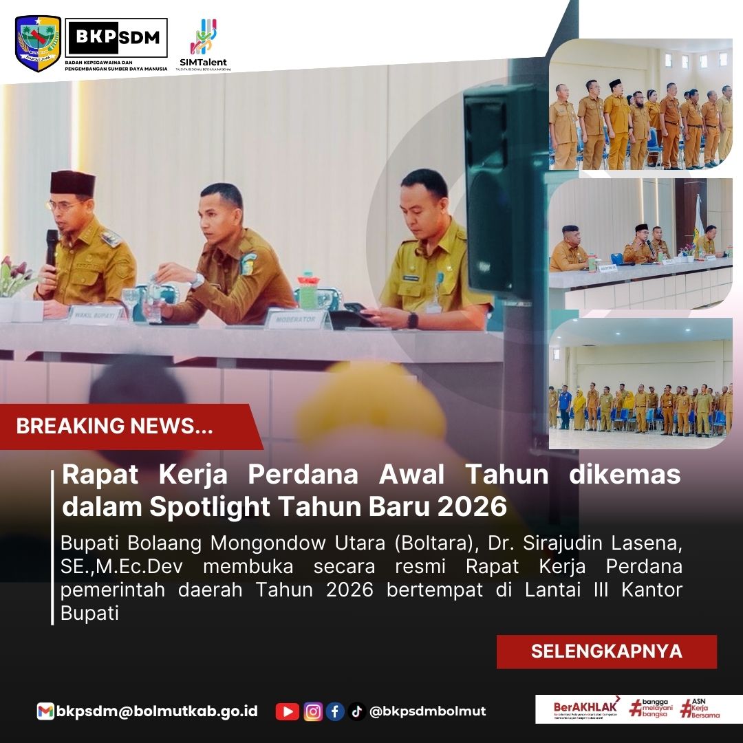 Rapat Kerja Perdana Awal Tahun Dikemas Dalam Spotlight Tahun Baru 2026