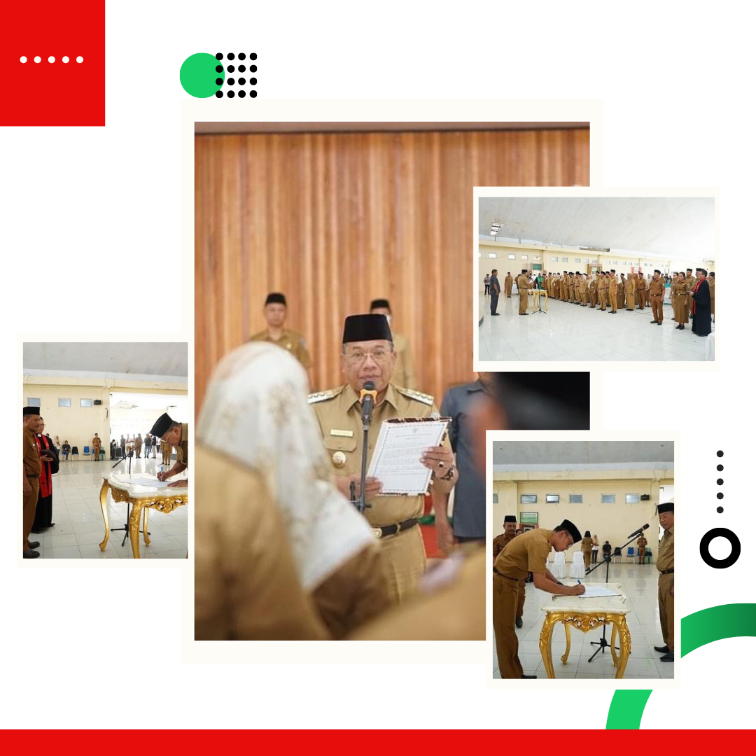 Pengambilan Sumpah Janji Dan Pelantikan 84 Jabatan Di Lingkungan Pemerintah Kabupaten Bolaang Mongondow Utara